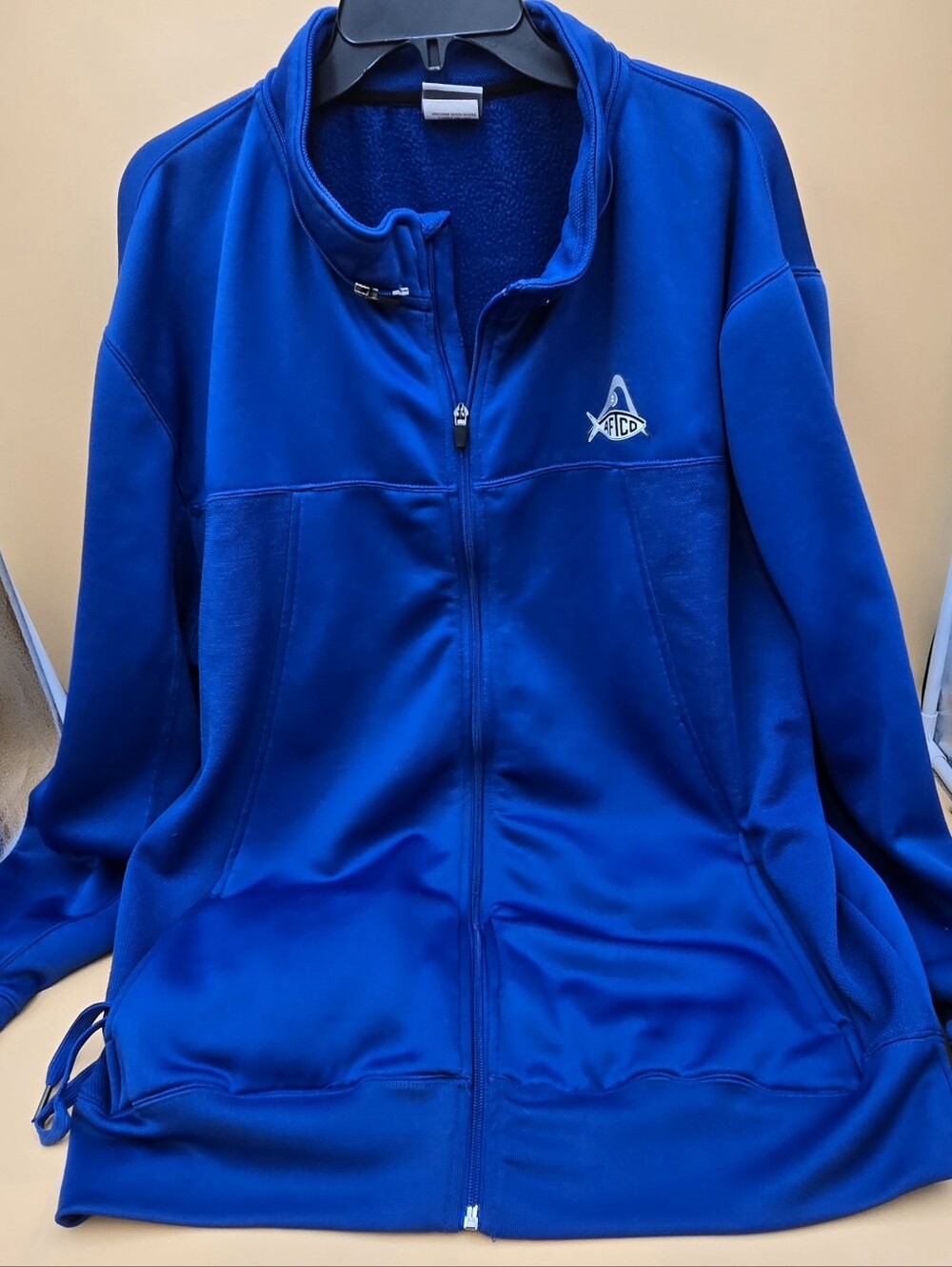 AFTCO Royal Blue Full-Zip Performance Jacket